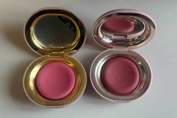 Rare Beauty vs No7 blush dupe review indybest